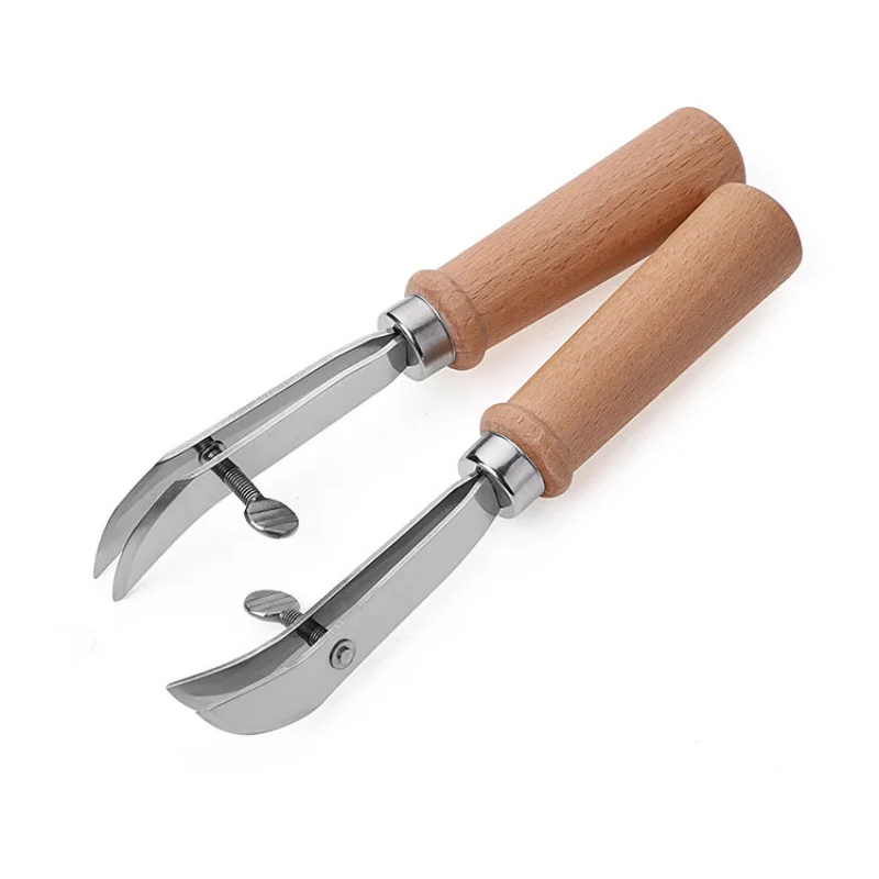 Leatherwork Edge Creaser - 2pcs Adjustable Outside Leather Edge Tools