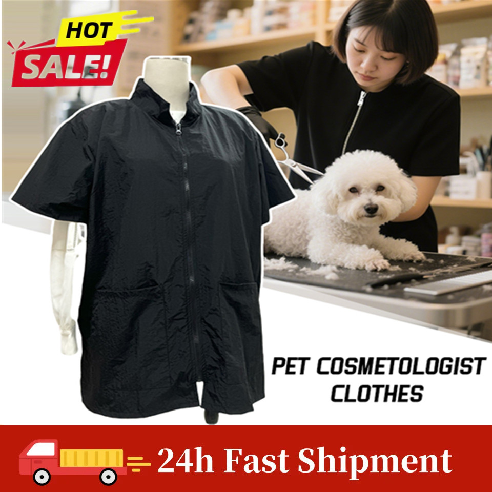 Leatherwork Apron - Waterproof And Breathable Cat Dog Grooming
