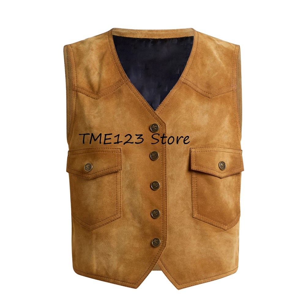 Men's Vest Work Vest Summer Si - Leather Work Vest For Men review and price