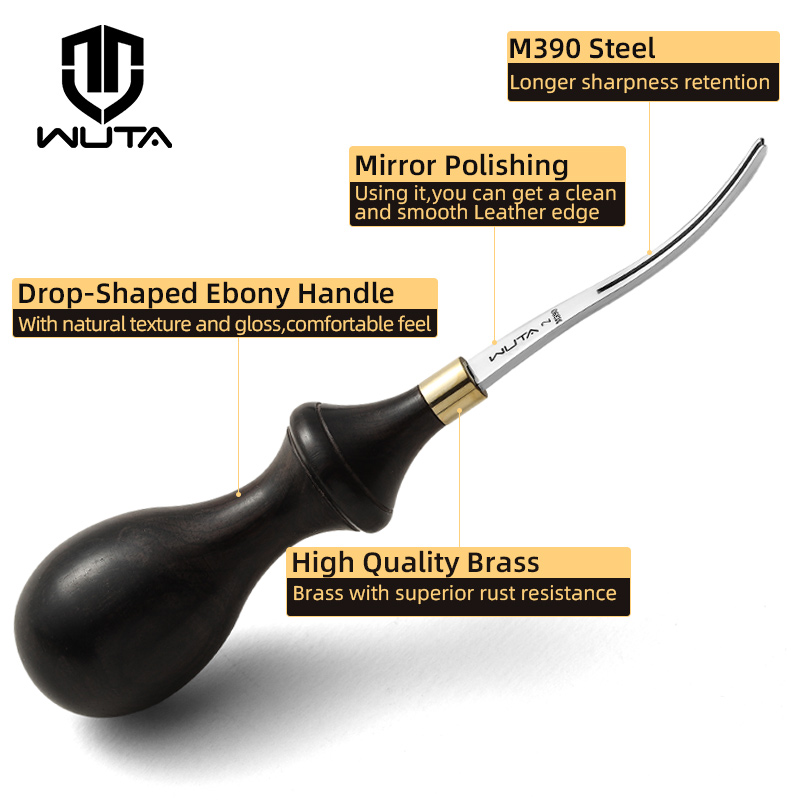 WUTA Leather Edge Beveler PRO  - Leatherwork Edge Creaser review and price