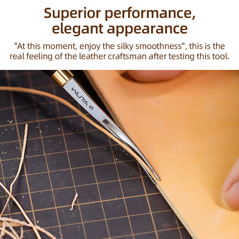 WUTA Leather Edge Beveler PRO  - Leatherwork Edge Creaser review and price