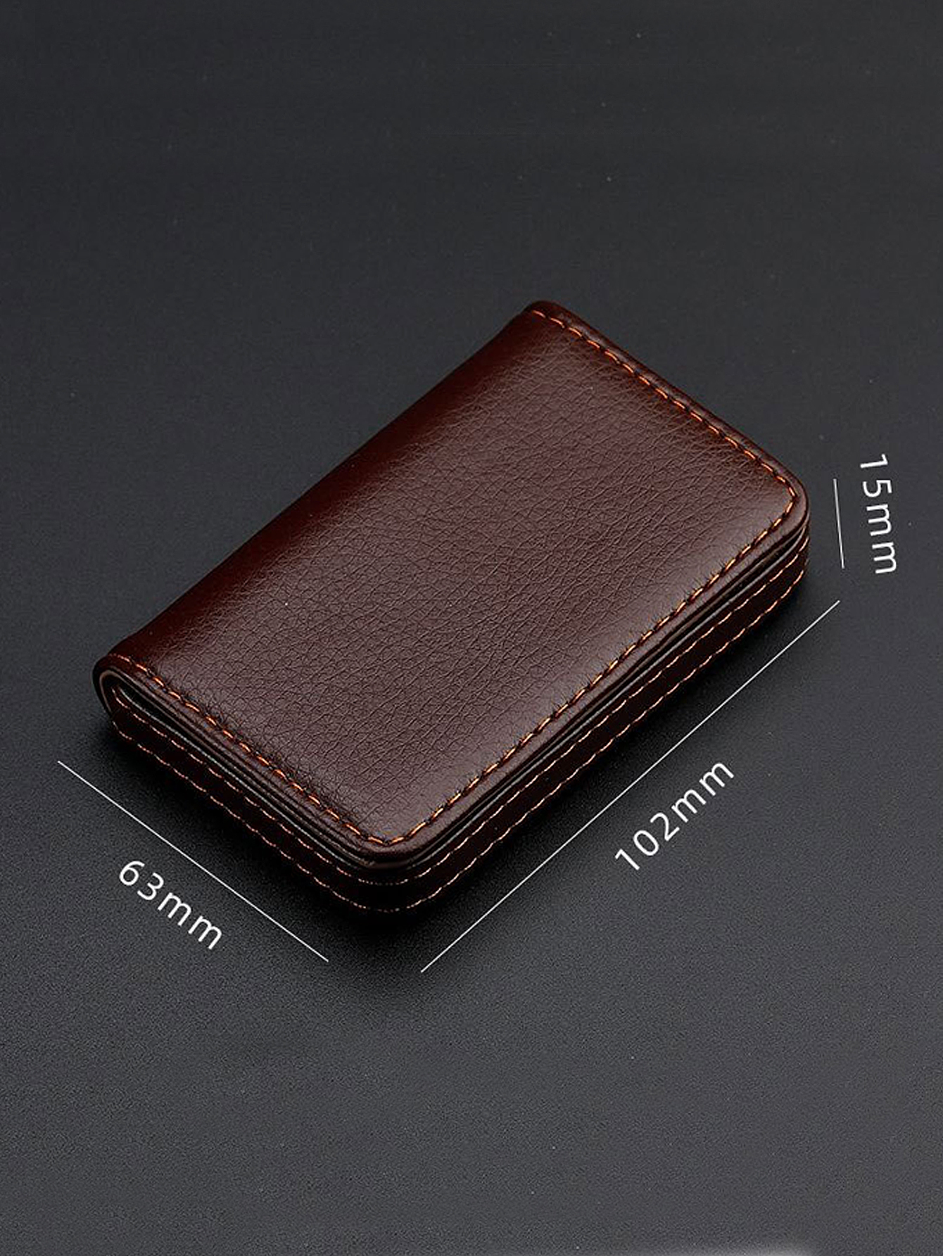 Large Capacity Name Card Case  - Leatherworker Name review and price