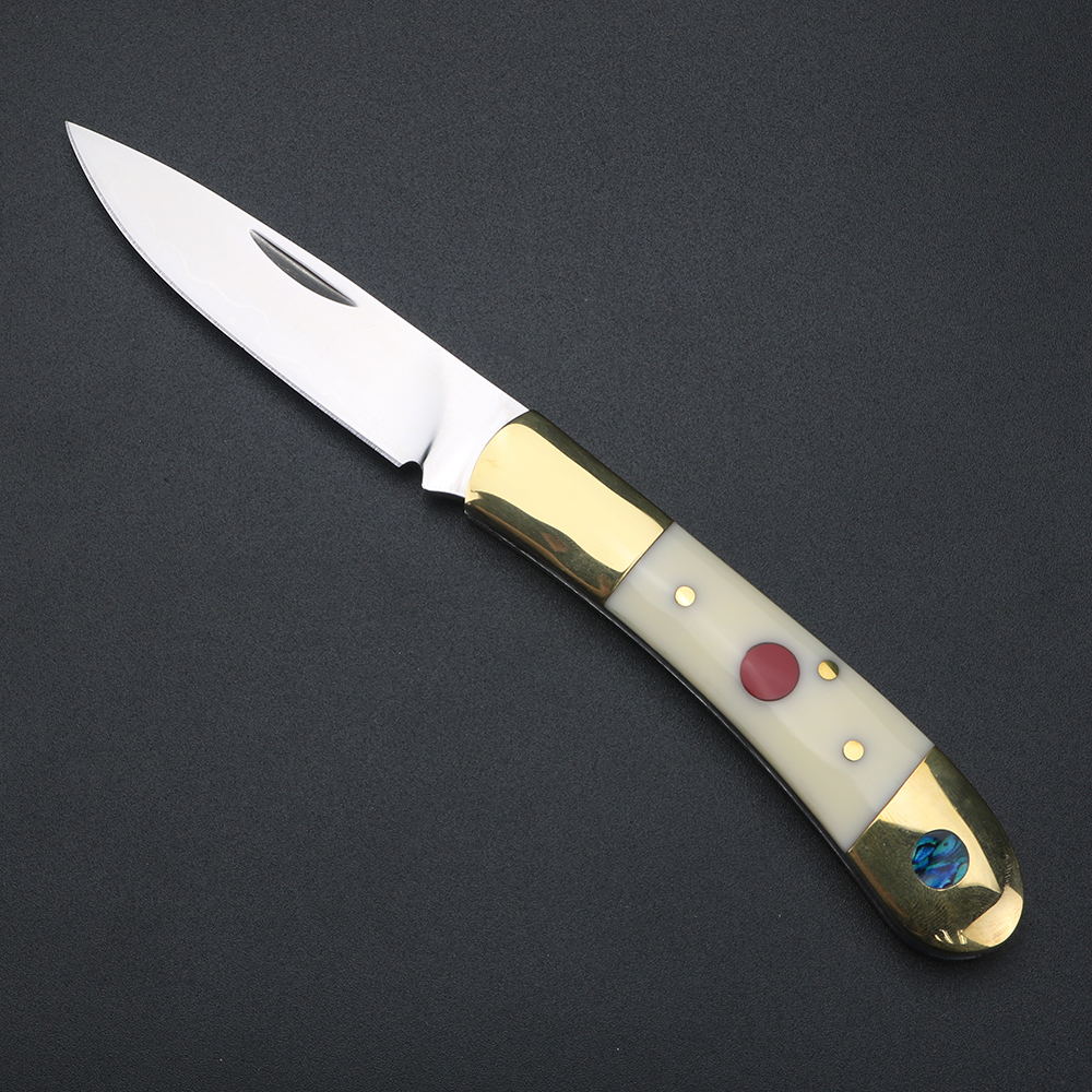 White cow bone brass handle ou - Bone Folder Tool review and price