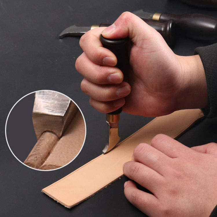 1PCS Leather Shallow Slot Edge - Leatherwork Edge Creaser review and price