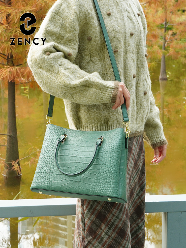 Zency Women's Genuine Leather  - Leather Work Handbag review and price