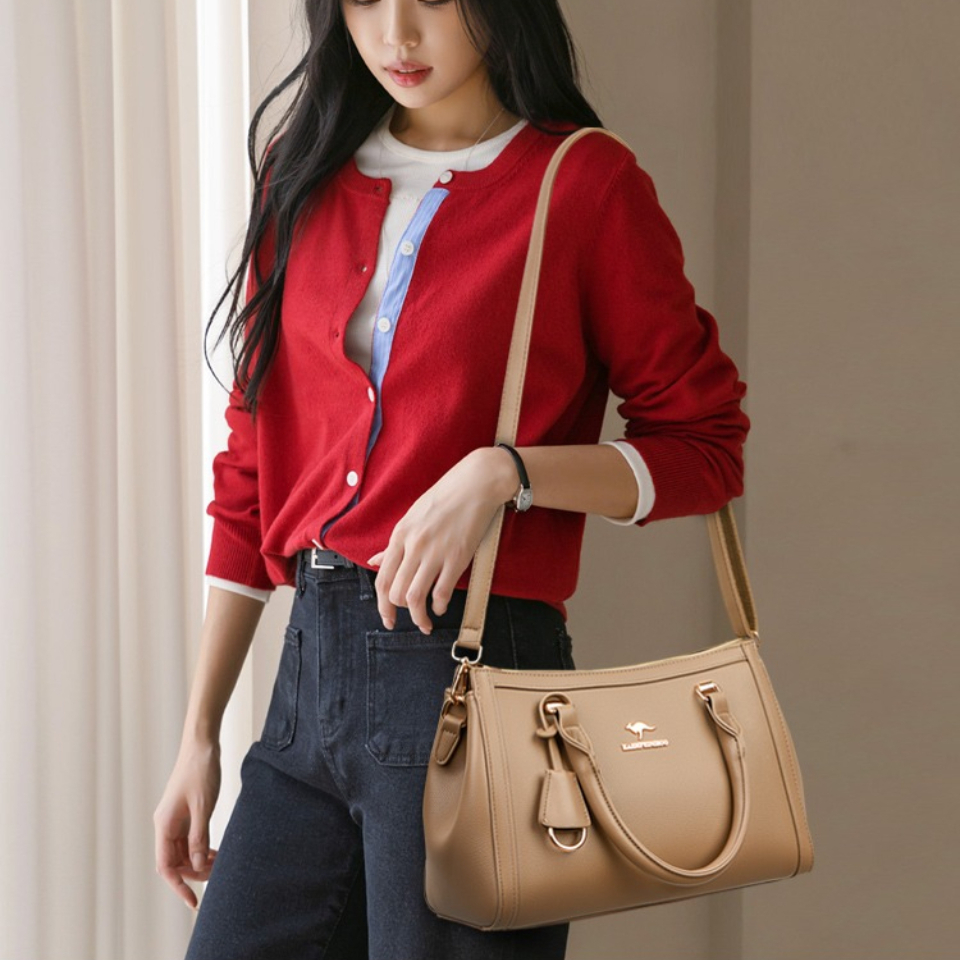 Kangaroo Brand Soft Pu Leather - Leather Work Handbags review and price