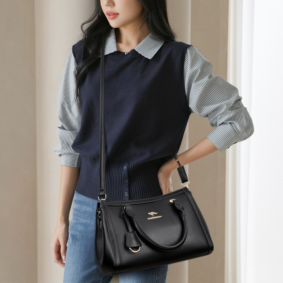 Kangaroo Brand Soft Pu Leather - Leather Work Handbags review and price