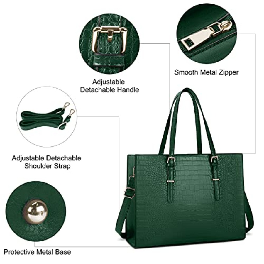 Laptop Bag for Women 15.6 Inch - Leatherwork Bag review and price