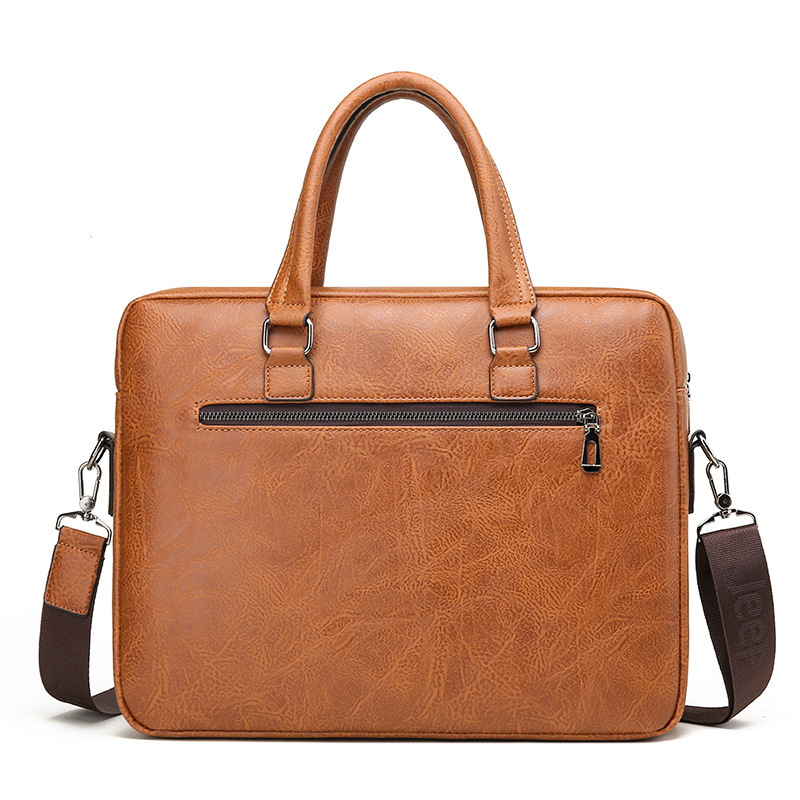 Luxury Brand Man Business Brie - Leather Work Handbag review and price