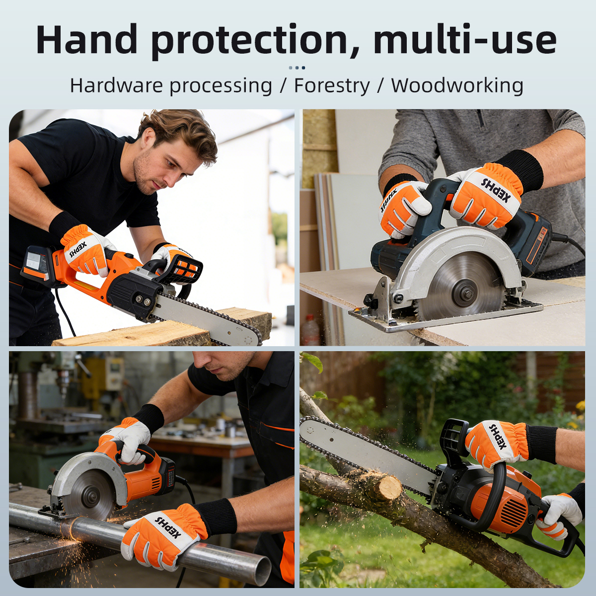 XYEHS 1 Pair Chainsaw Gloves C - Leatherwork Classes review and price