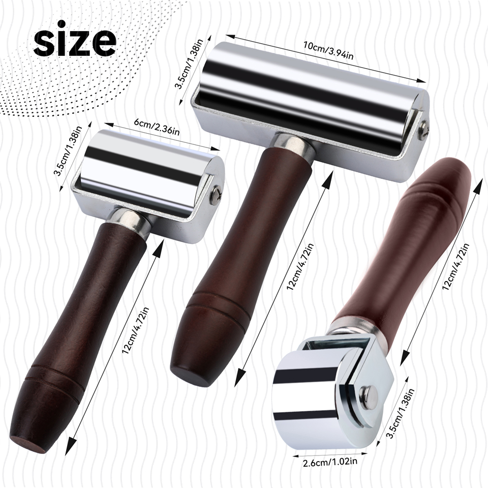 KRABALL Leather Press Edge Rol - Leatherwork Edge Creaser review and price