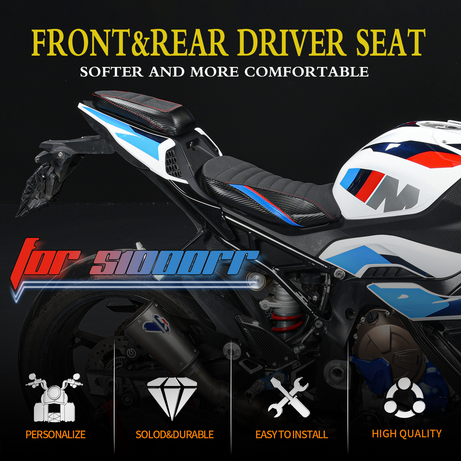 For S1000RR Front Rider Rear S - Leather Workbench review and price