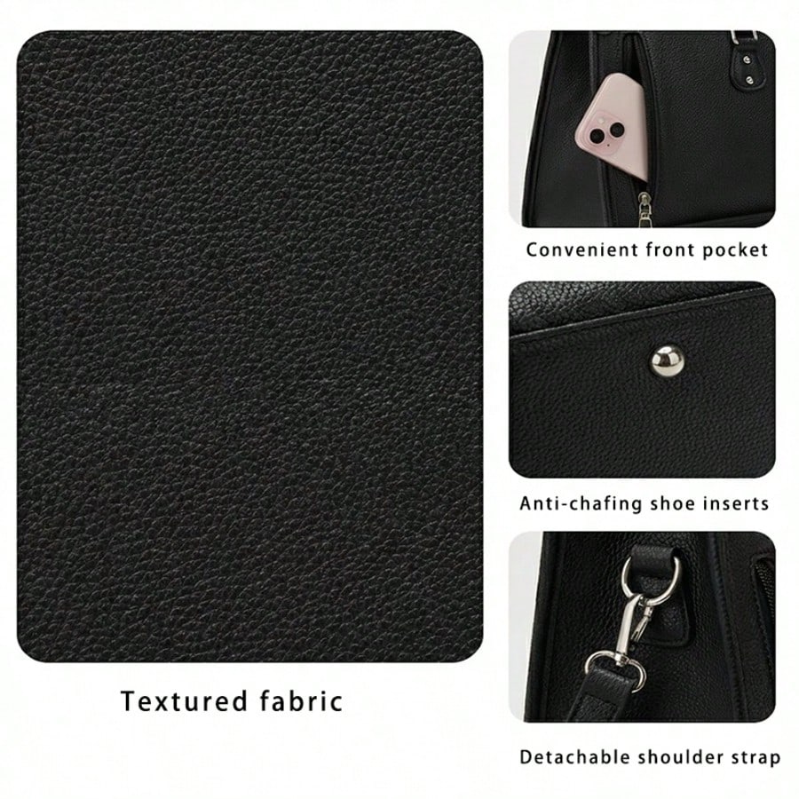 2-In-1 Women's Laptop Tote Bag - Leather Work Handbag review and price