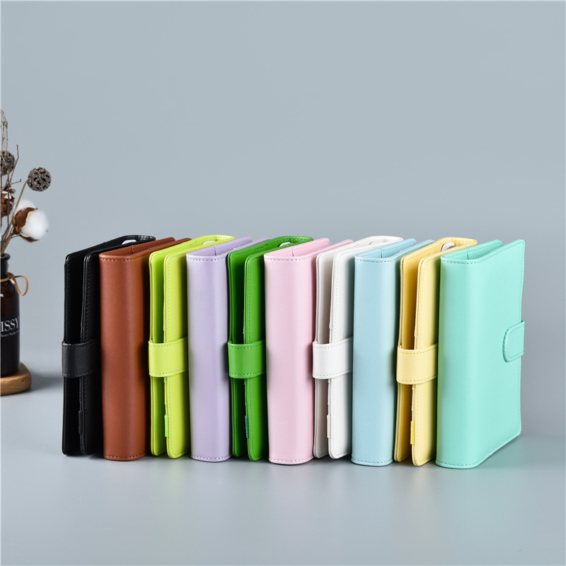 Macaron Color A5 A6 6 Ring Bin - Leather Work Notebook review and price