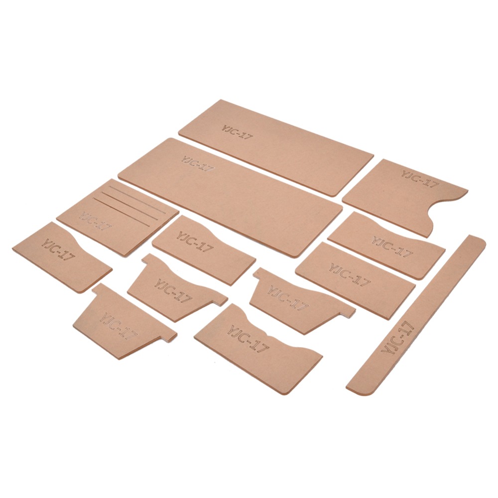 13Pcs YJC-17 Wallet Template A - Leatherwork Free Patterns review and price
