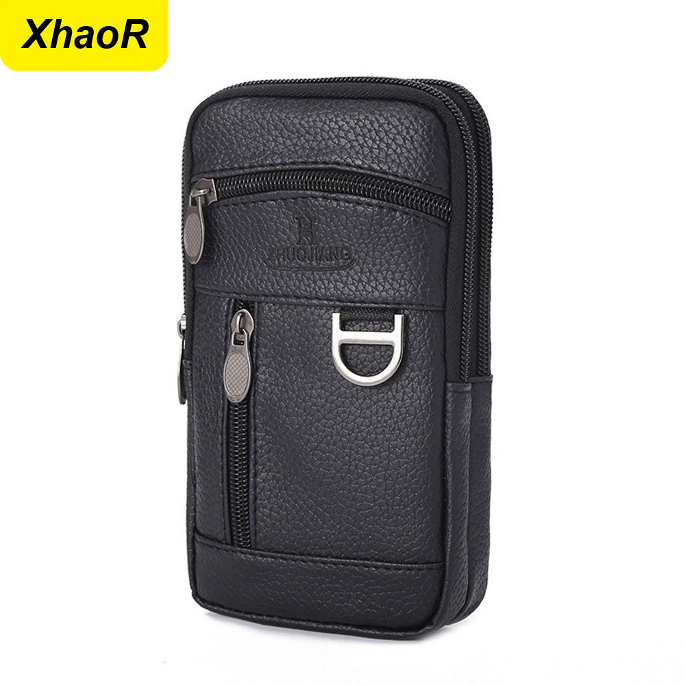 Men Waist Bag Mobile Phone Bag - Leatherwork Bag review and price