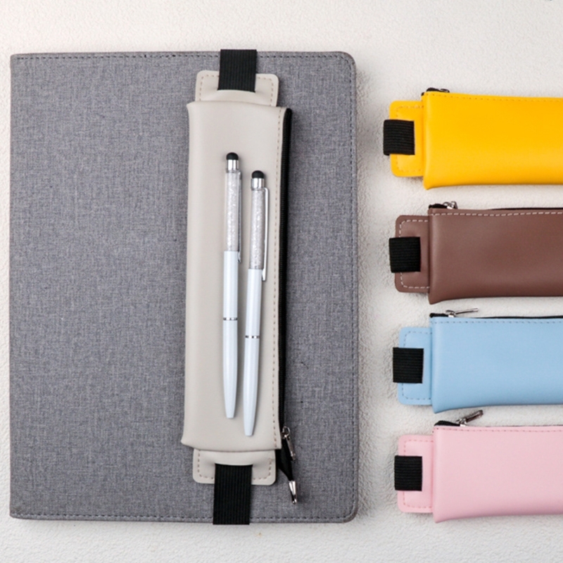 Pen Holder Leather Pen Sleeve  - Leather Work Notebook review and price