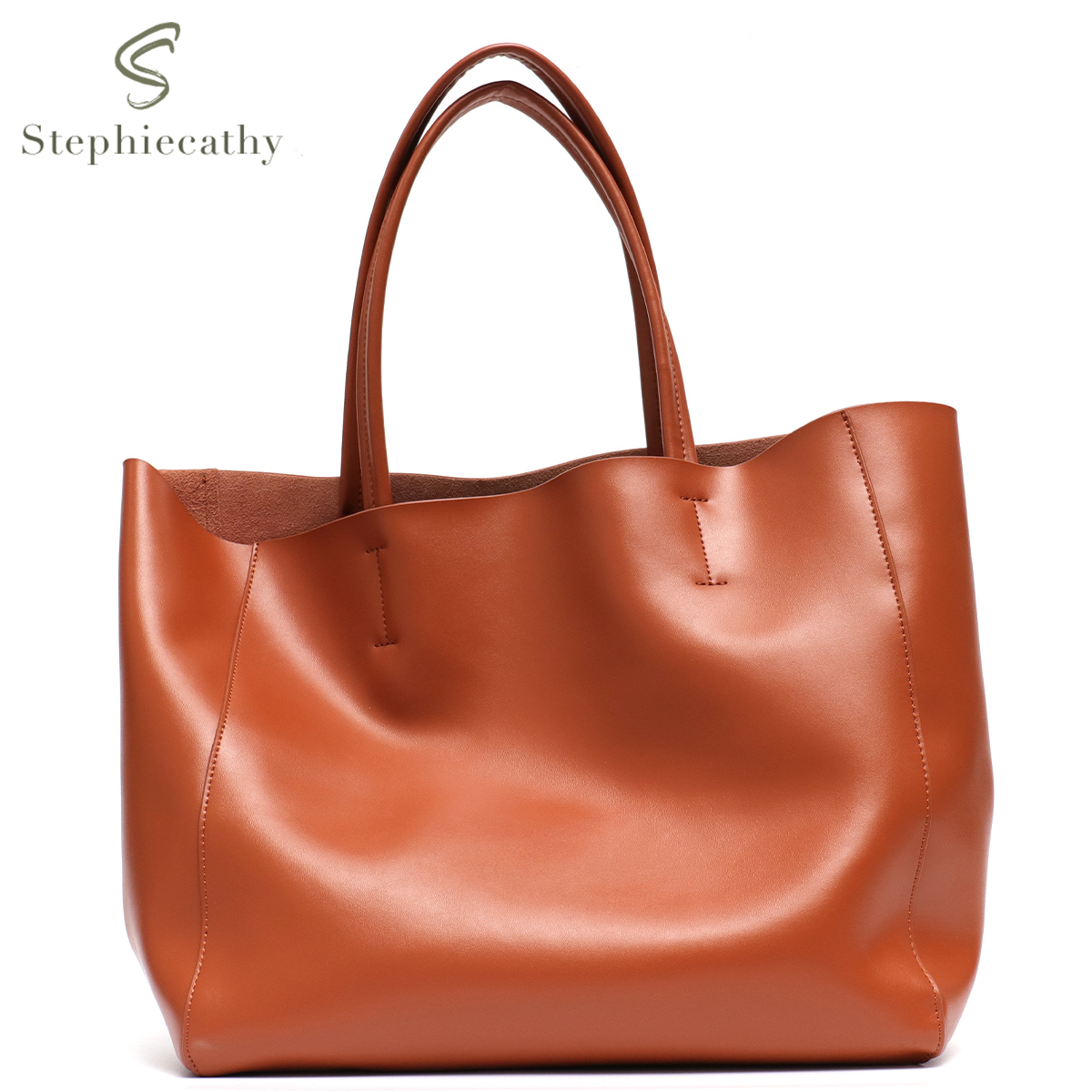Minimalist Big Tote Bag Women  - Leather Work Handbag review and price