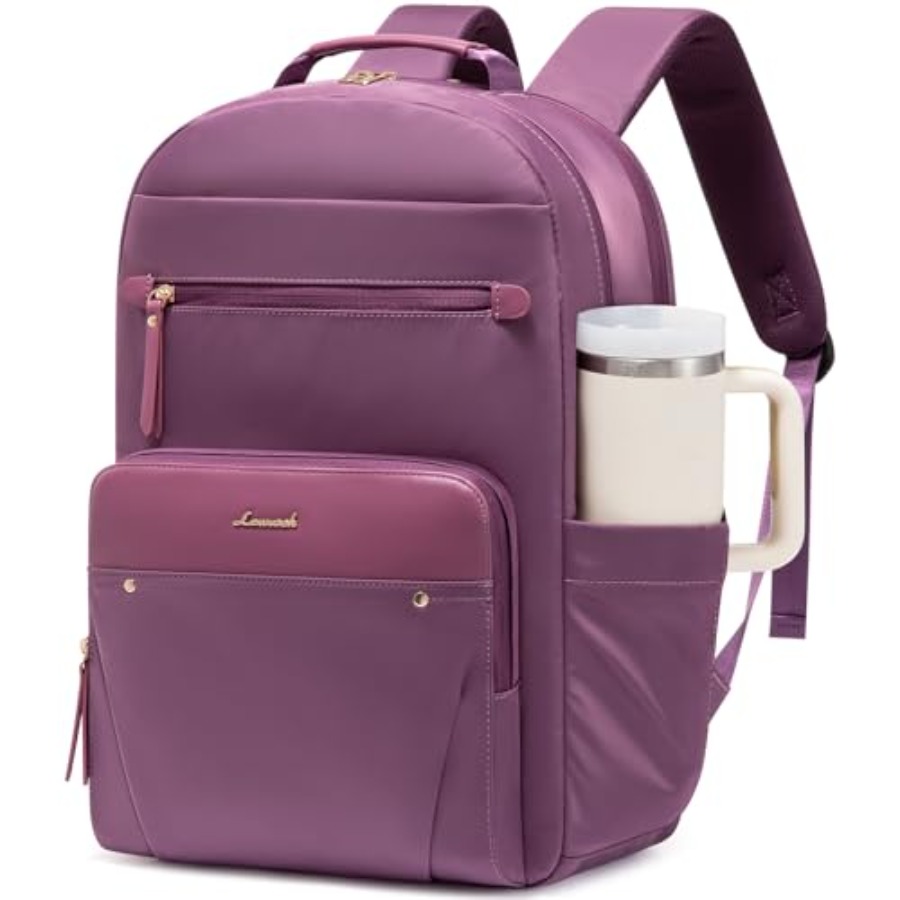 Laptop Backpack for Women with - Leatherwork Bag review and price