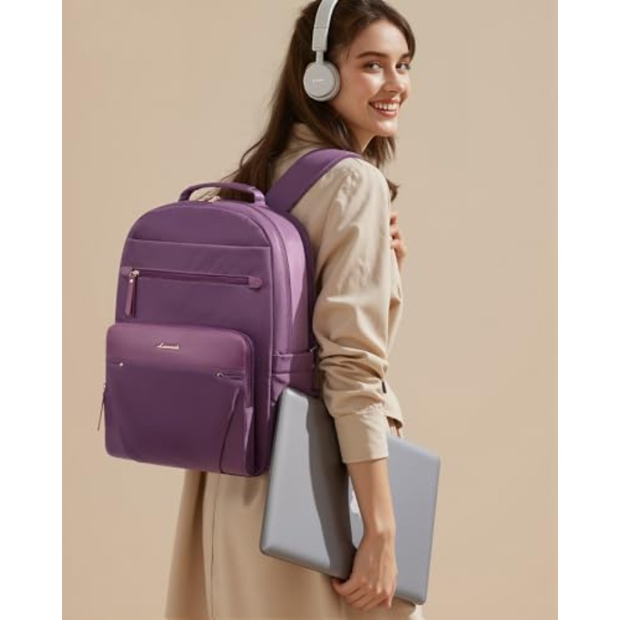 Laptop Backpack for Women with - Leatherwork Bag review and price
