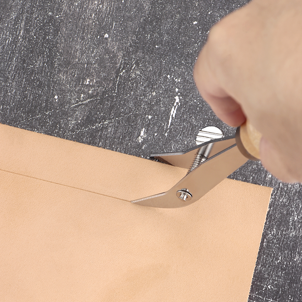 QJH Adjustable Width Leather E - Leatherwork Edge Creaser review and price