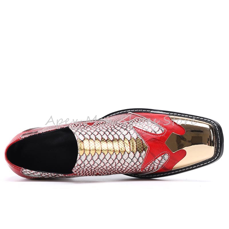 Red Snake Pattern Metal Square - Leatherwork Free Patterns review and price