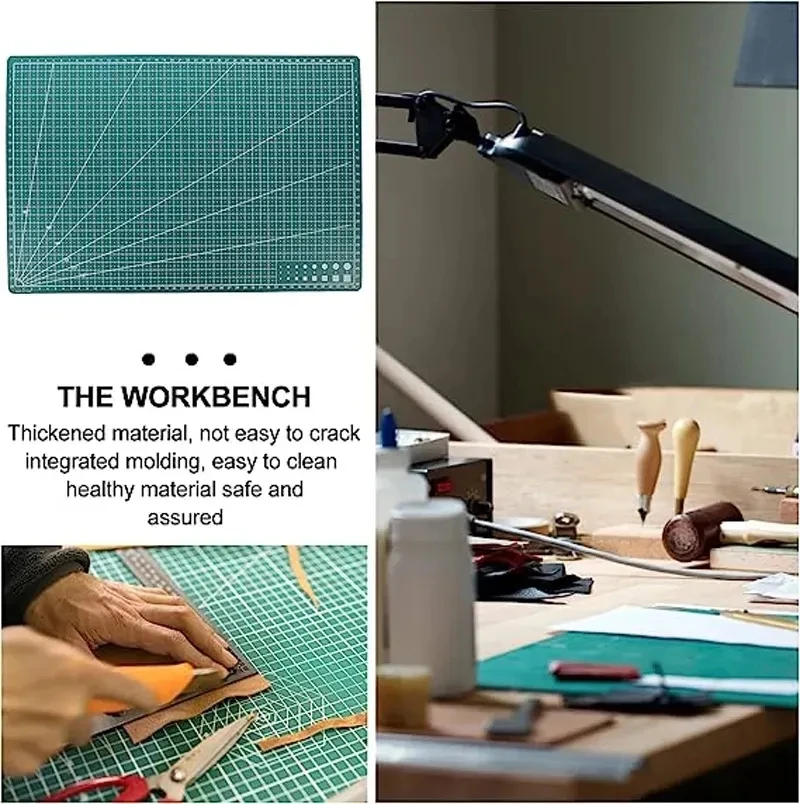 A3 A4 PVC Cutting Mat Cutting  - Leather Workbench review and price