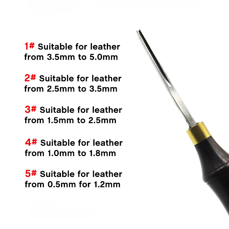 QJH Leather Edge Beveler PRO S - Leatherwork Edge Creaser review and price
