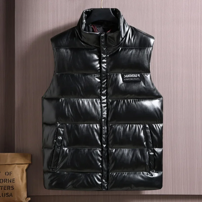 Plus Size Sleeveless Jackets M - Leather Work Vest For Men review and price