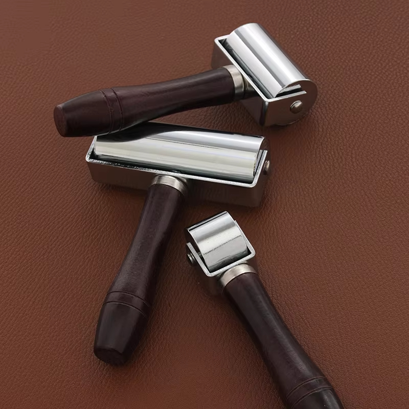 25/60/100mm Wooden Handle Leat - Leatherwork Edge Creaser review and price