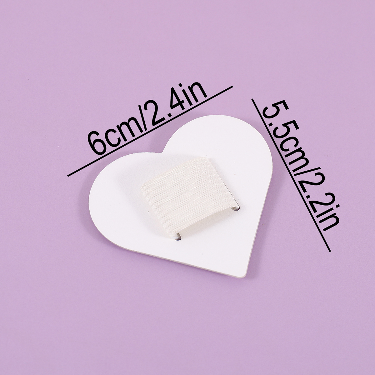 Self-Adhesive Heart Pen Clip H - Leather Work Notebook review and price