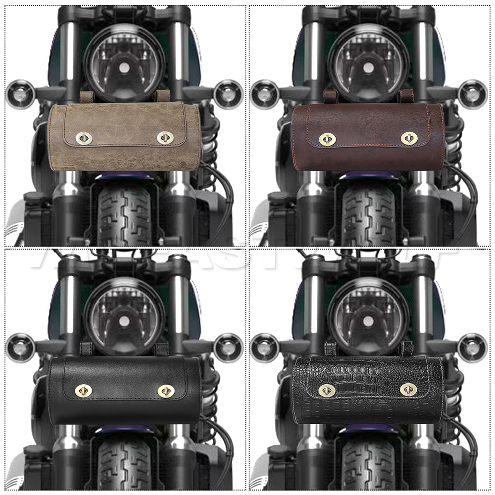 1X Black Universal Motorcycle  - Leatherwork Bag review and price