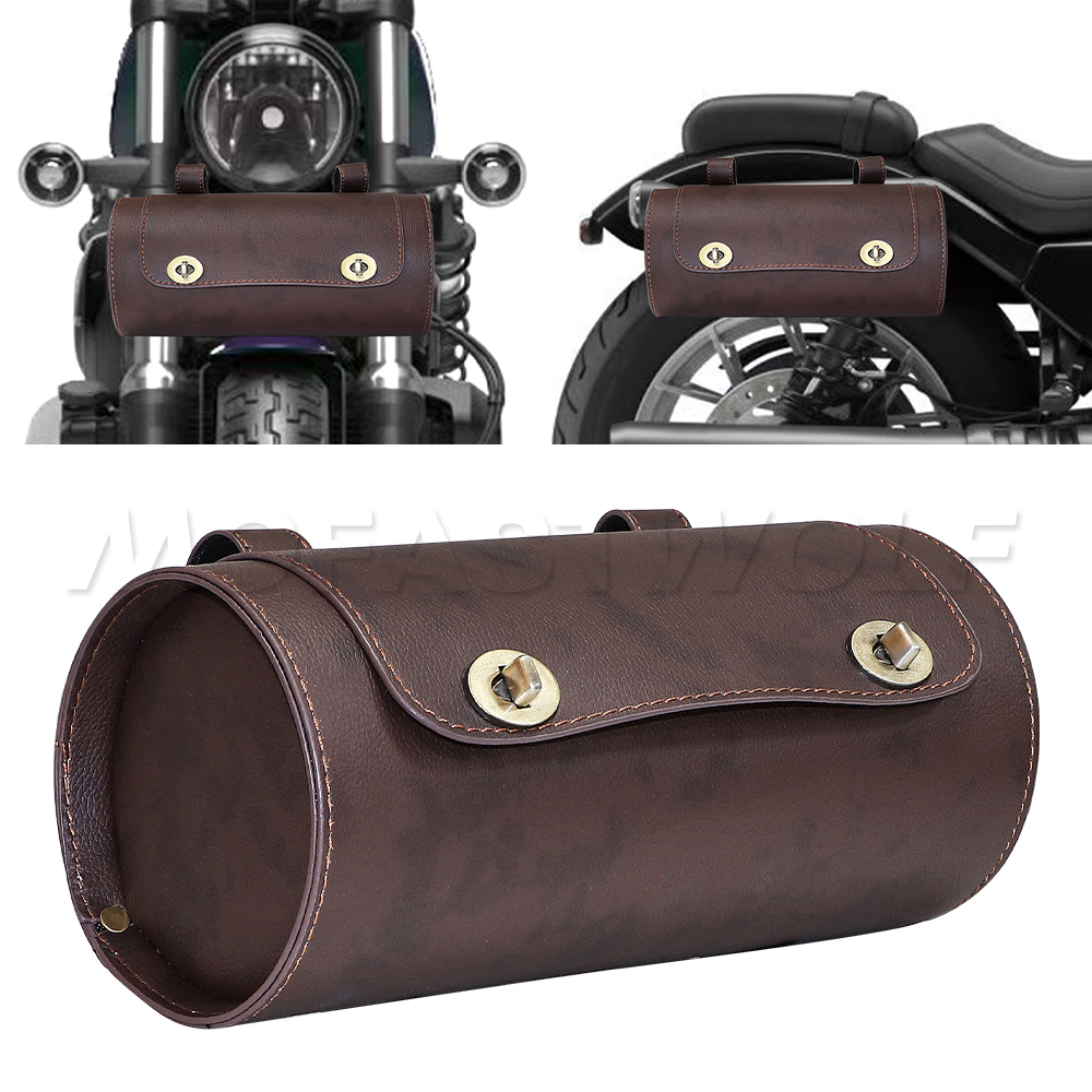 1X Black Universal Motorcycle  - Leatherwork Bag review and price