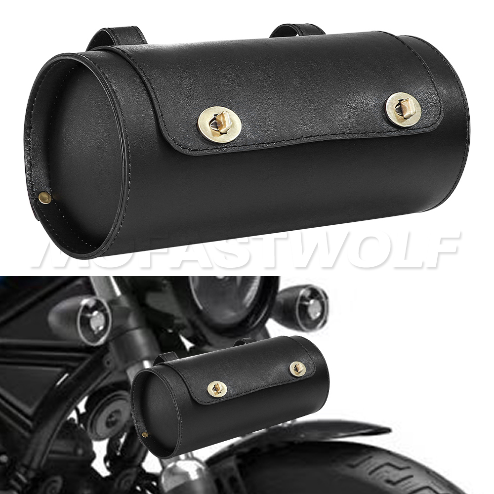 1X Black Universal Motorcycle  - Leatherwork Bag review and price