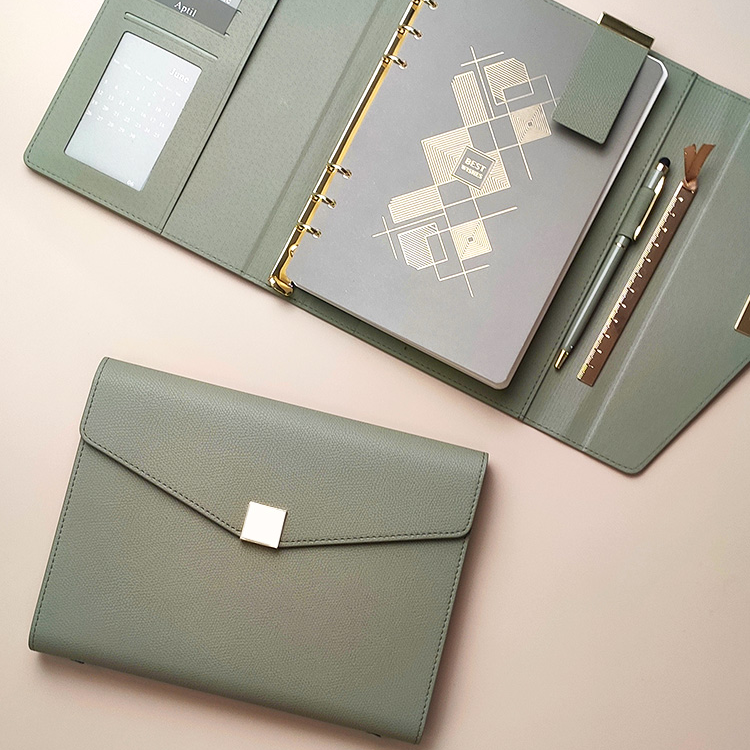 A5 Pu Leather Binder Notebook  - Leather Work Notebook review and price