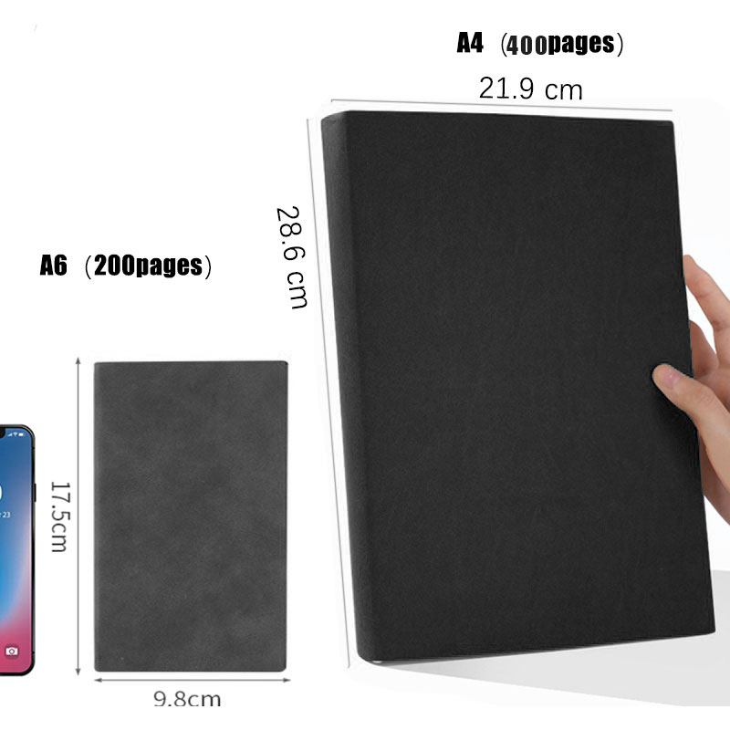 A4 A6 Notebook Thickened Large - Leather Work Notebook review and price