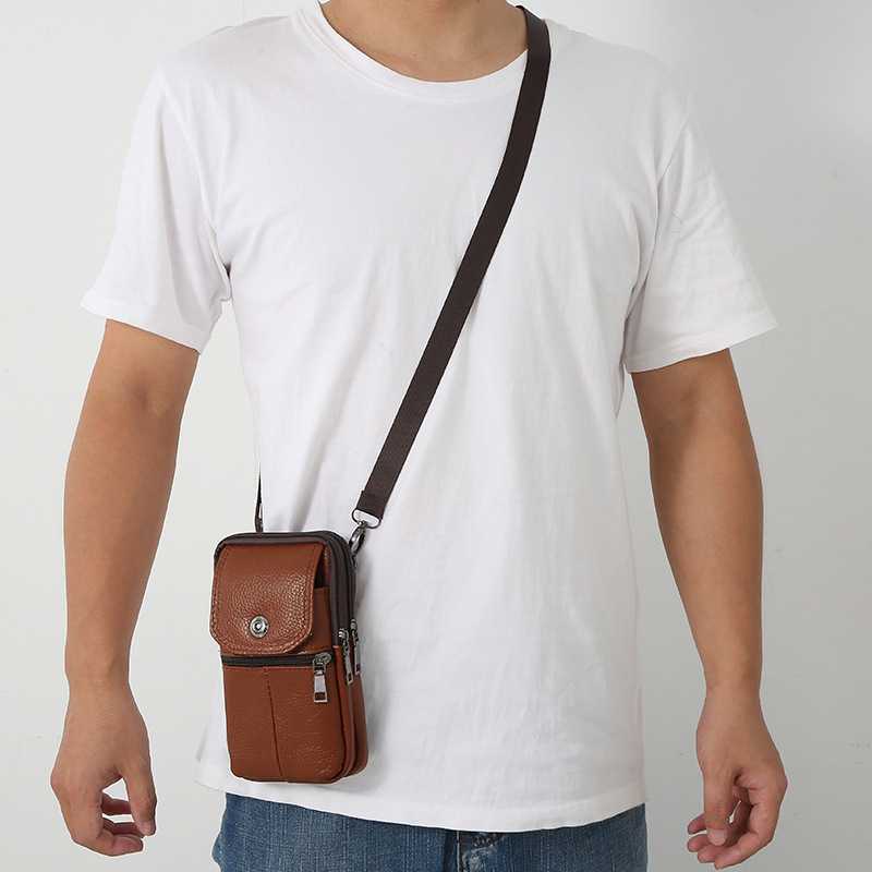 Crossbody Sling Bag for Men –  - Leatherwork Bag review and price