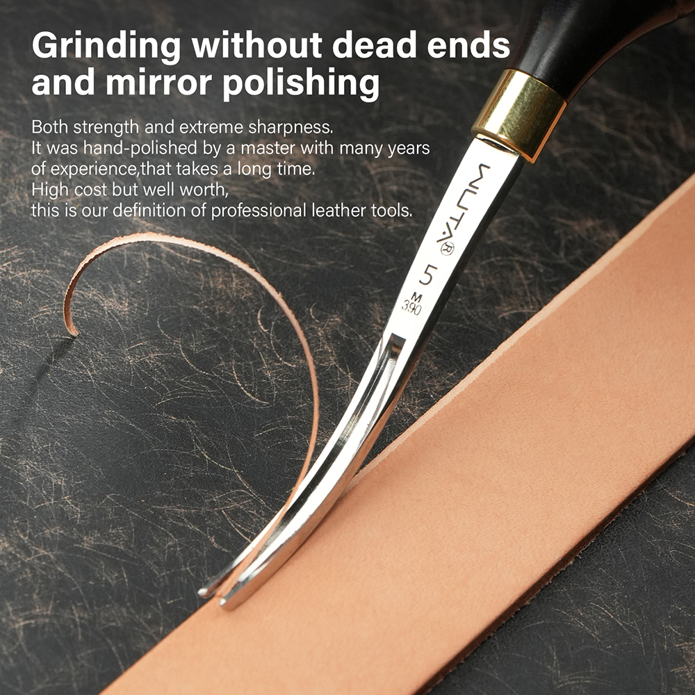 WUTA 1PC Leather Edge Beveler  - Leatherwork Edge Creaser review and price