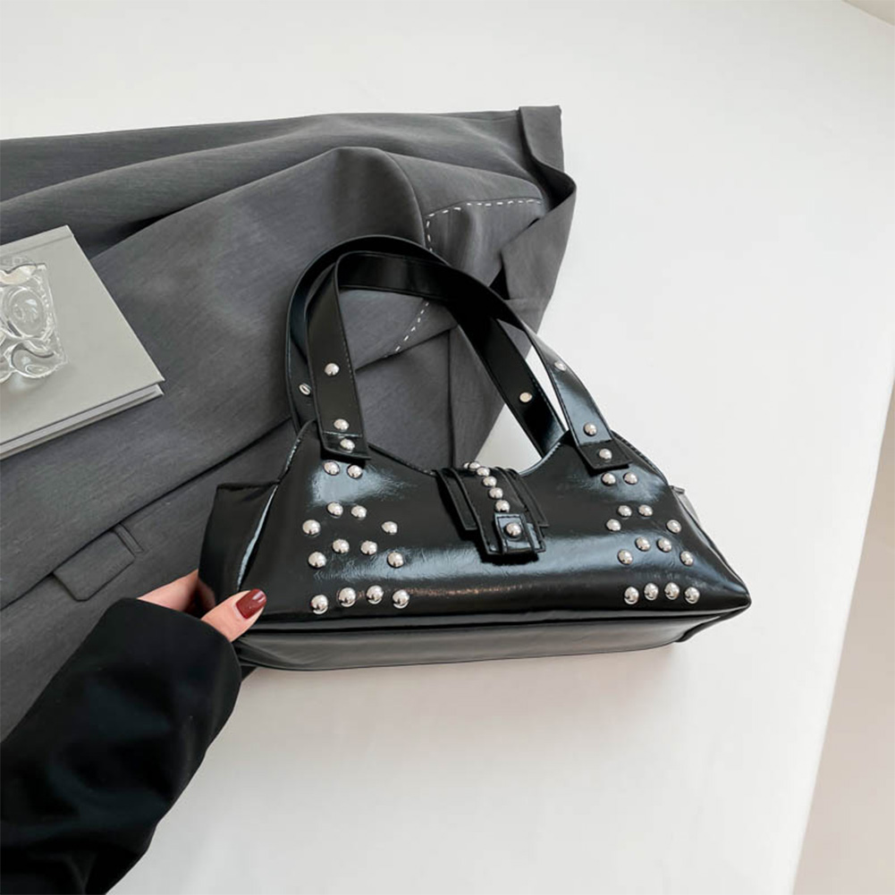 Shoulder Bag for Women Rivet P - Leather Work Handbag review and price