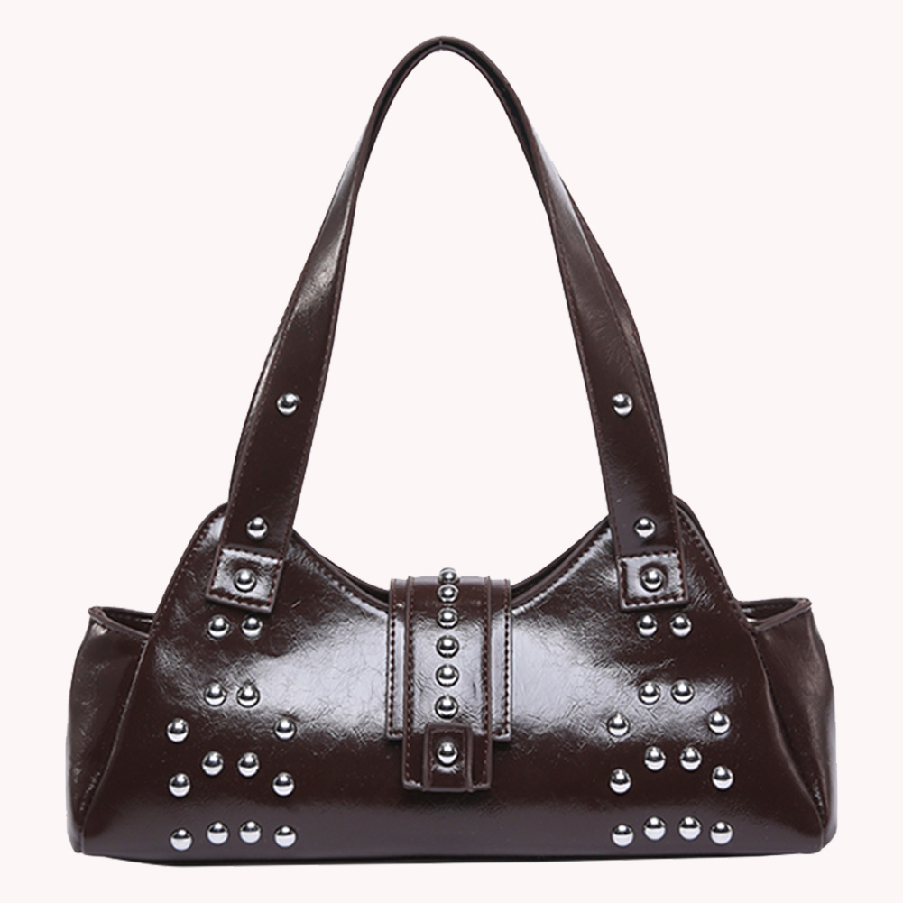 Shoulder Bag for Women Rivet P - Leather Work Handbag review and price