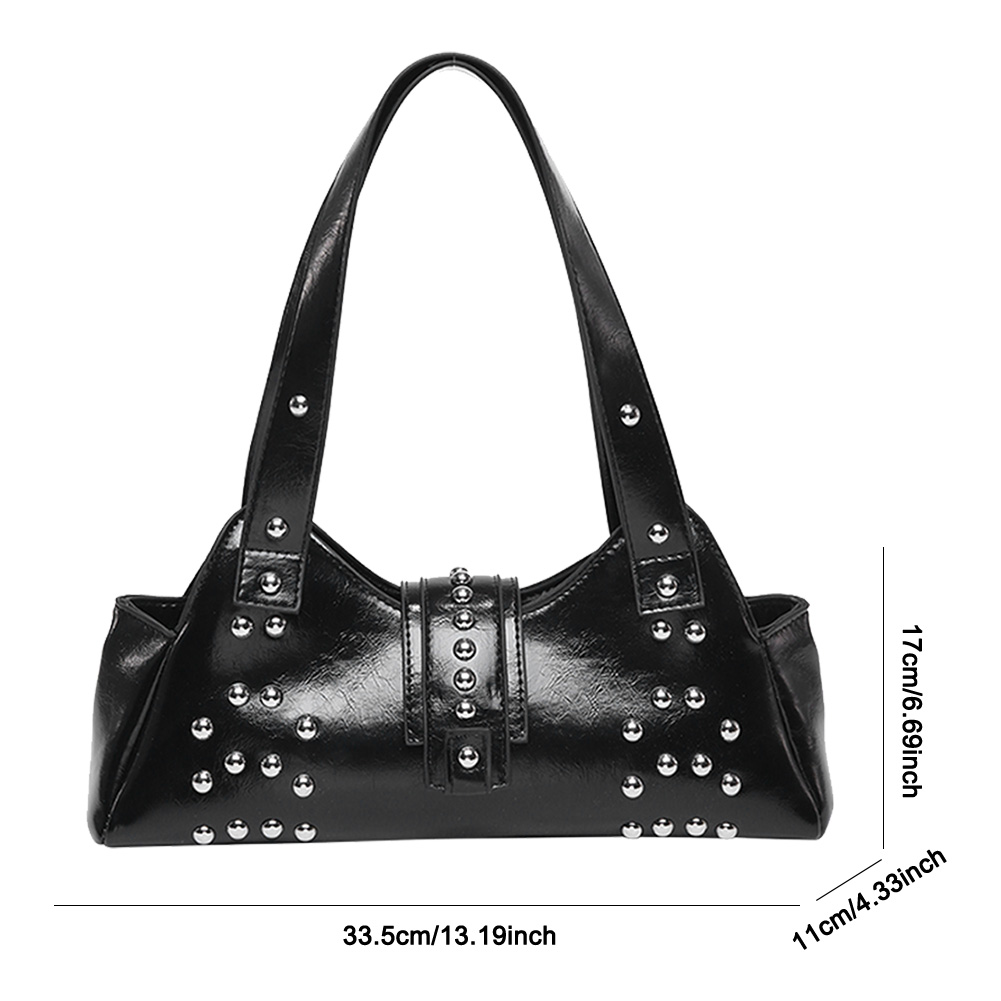 Shoulder Bag for Women Rivet P - Leather Work Handbag review and price