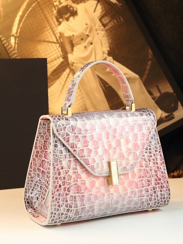 Elegant Women Colorful Crocodi - Leatherwork Free Patterns review and price