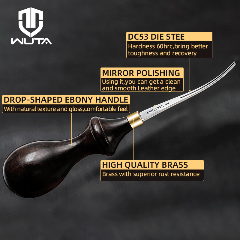 WUTA Leather Edge Beveler PRO  - Leatherwork Edge Creaser review and price