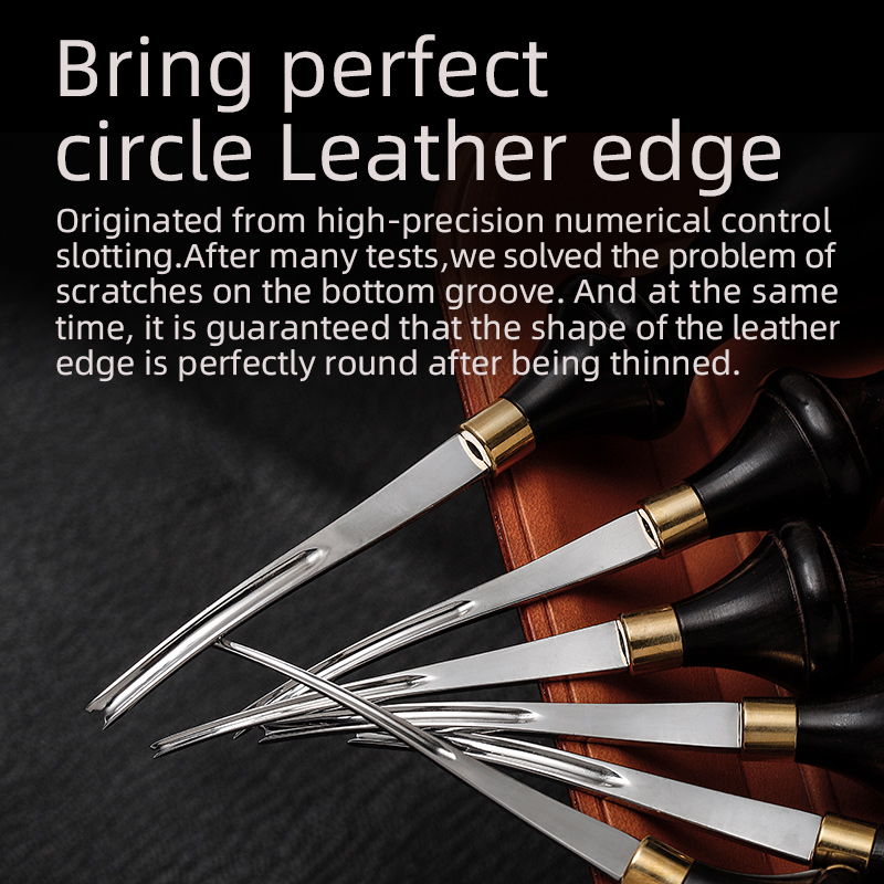 WUTA Leather Edge Beveler PRO  - Leatherwork Edge Creaser review and price