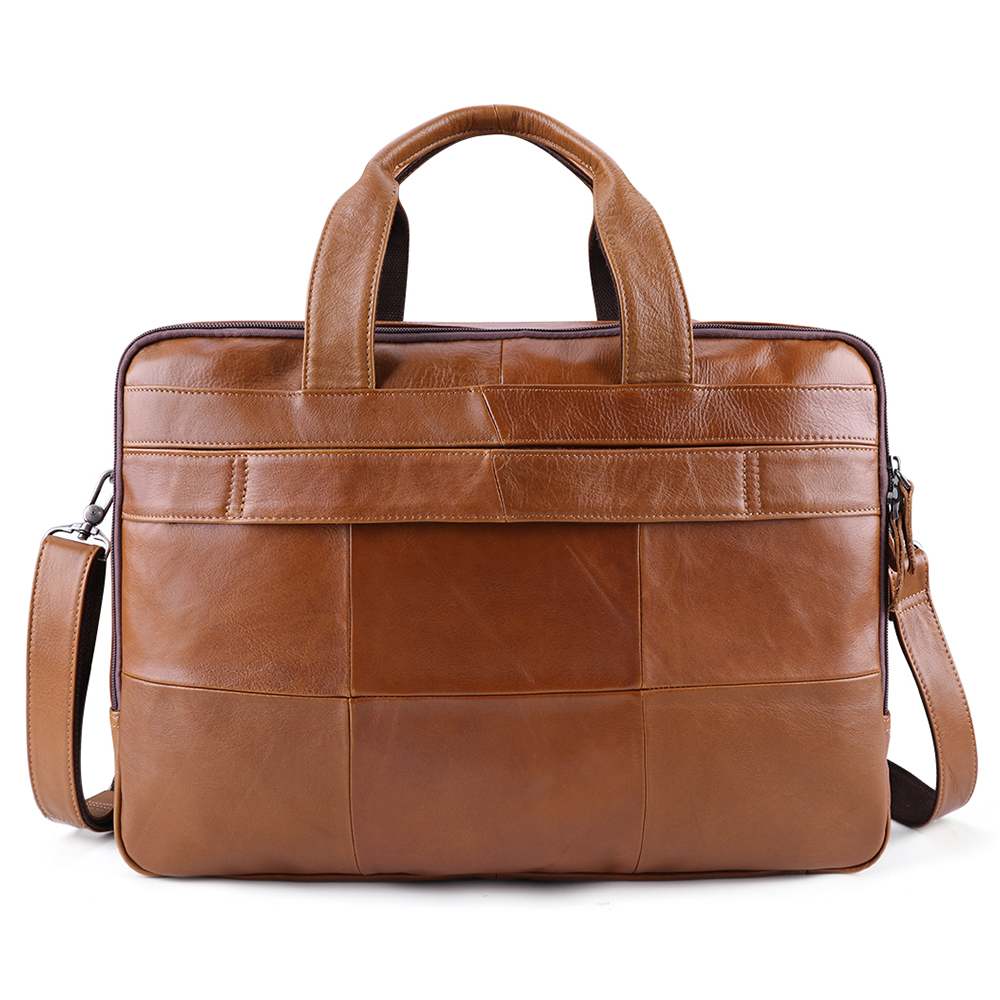 Lachiour 17 inch Laptop Bag Me - Leather Work Handbag review and price