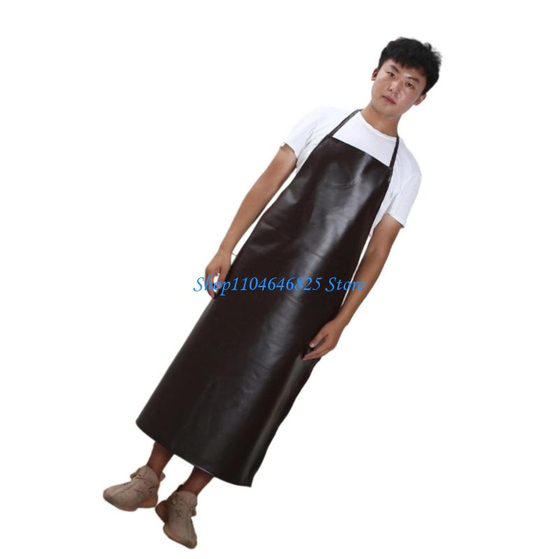 Reinforced PU Leather Work Apr - Leatherwork Apron review and price