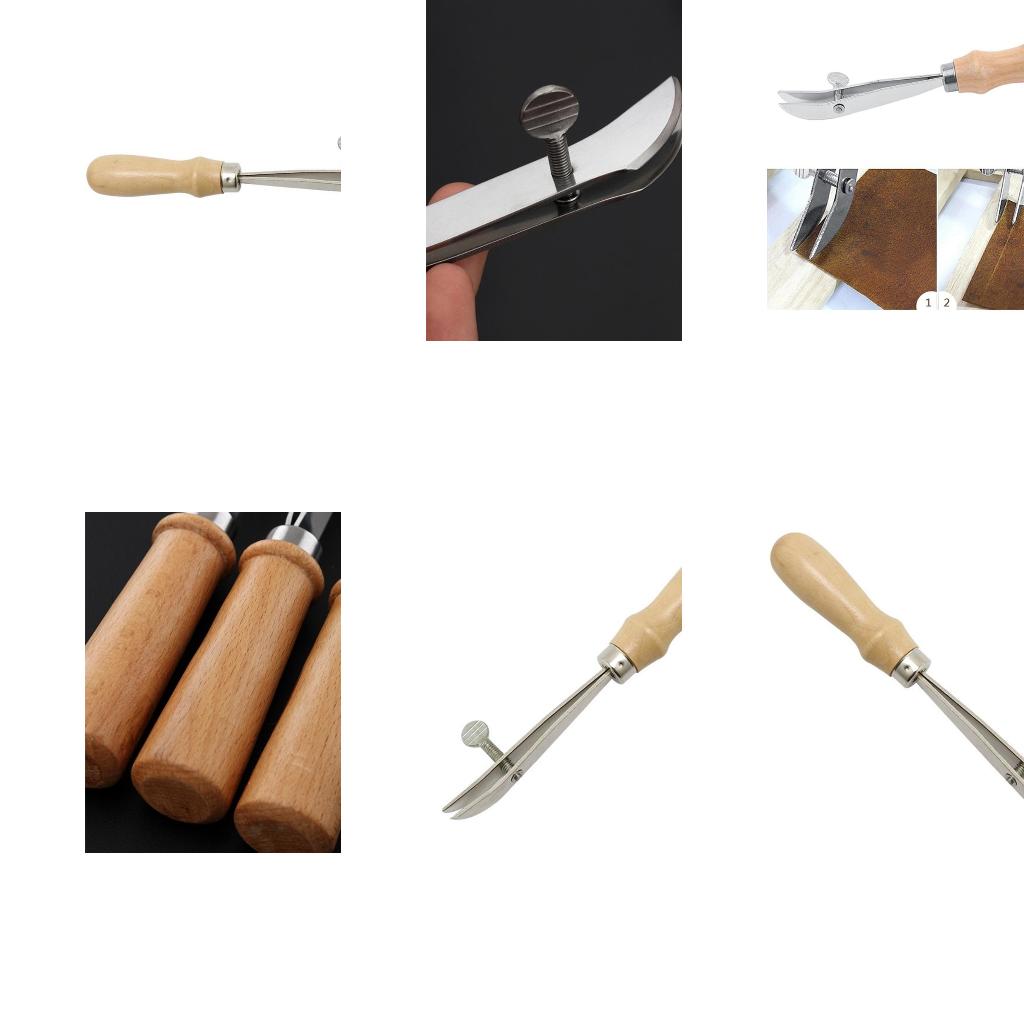Handle Leather Edging Creaser  - Leatherwork Edge Creaser review and price