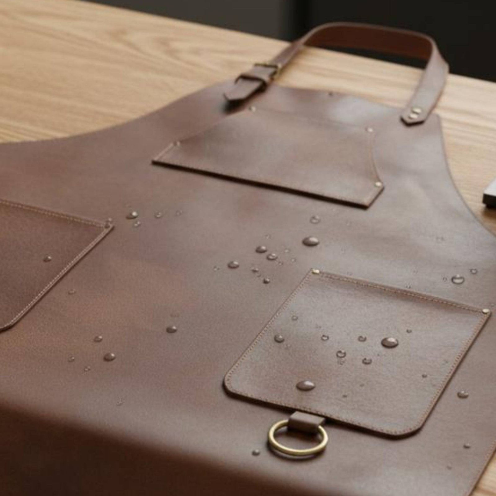 Waterproof Hair Stylist Apron  - Leatherwork Apron review and price