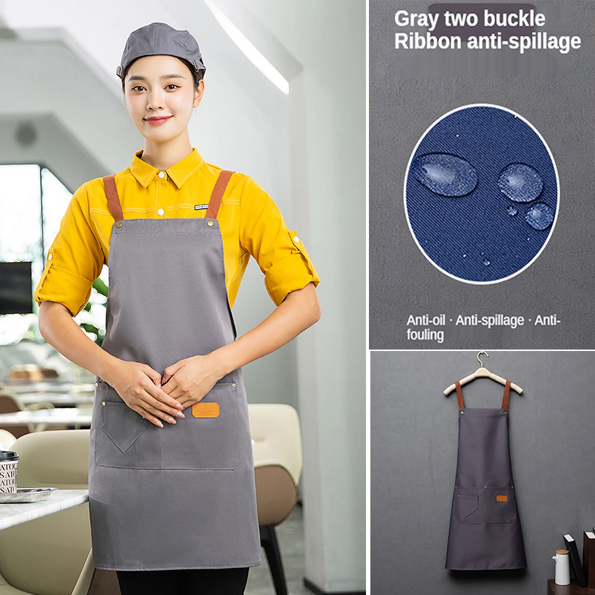 1pcs New Fashion Kitchen Apron - Leatherwork Apron review and price